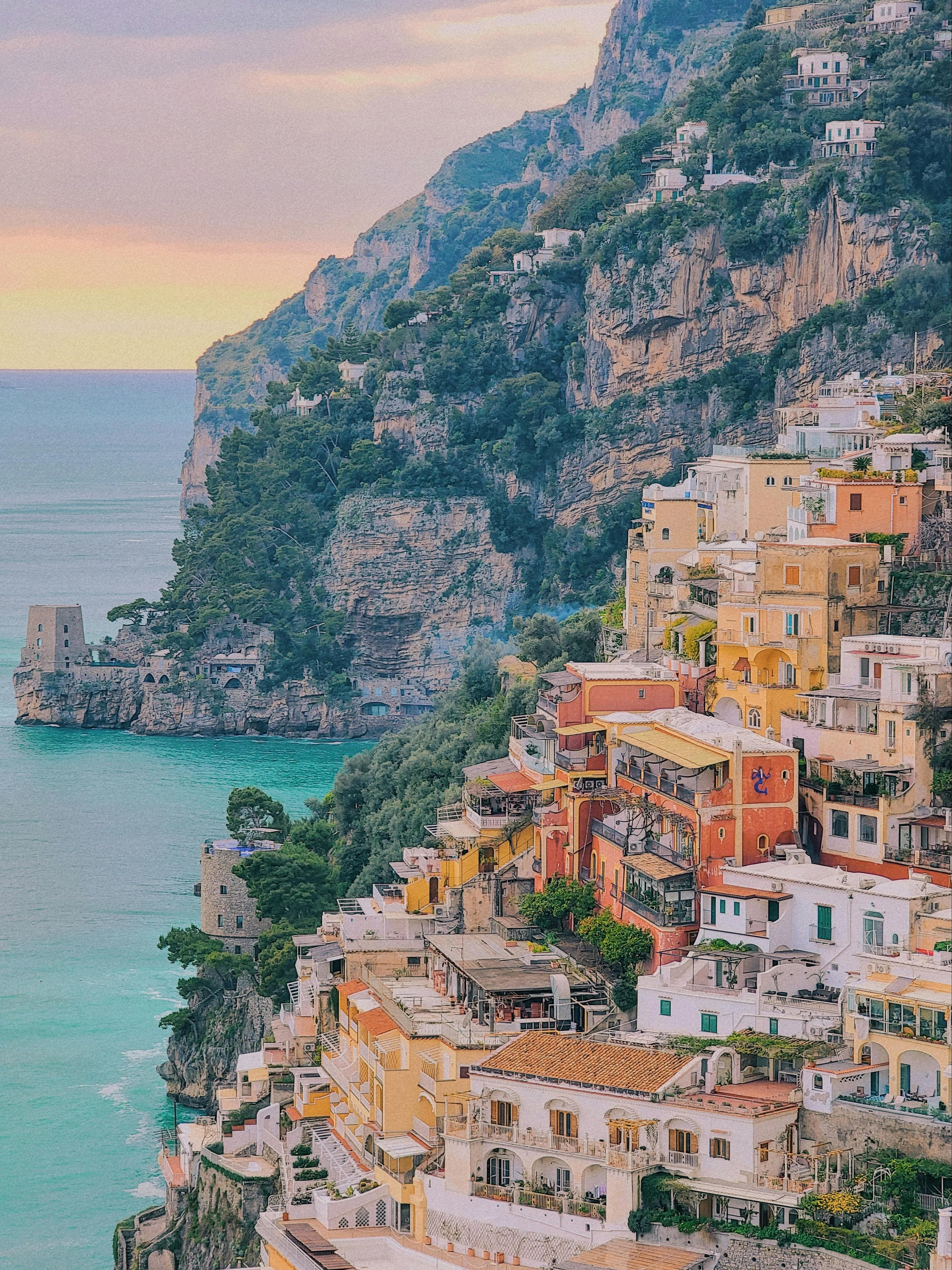 Rome: Pompeii & Amalfi Coast Scenic Day Trip with Free Time in Positano