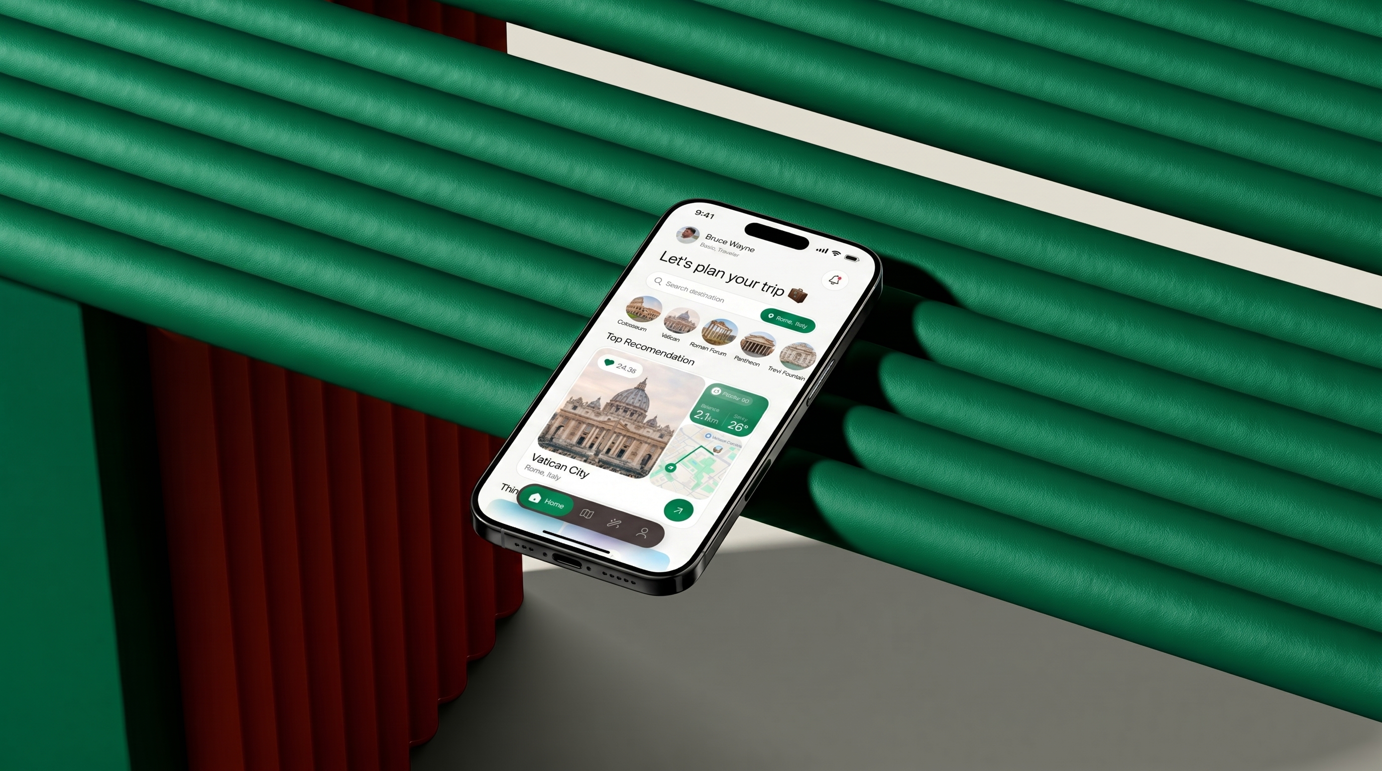 Wonders of Rome proprietary AR guide engine - Augmented Reality experience in Rome